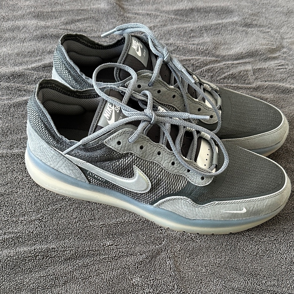 Nike Gray and Black Sneakers